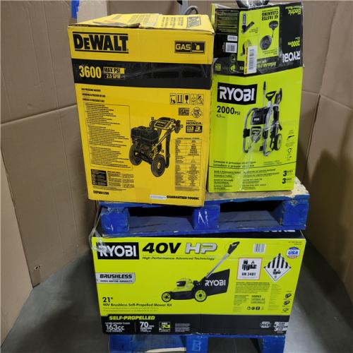 CALIFORNIA AS-IS OUTDOOR POWER EQUIPMENT