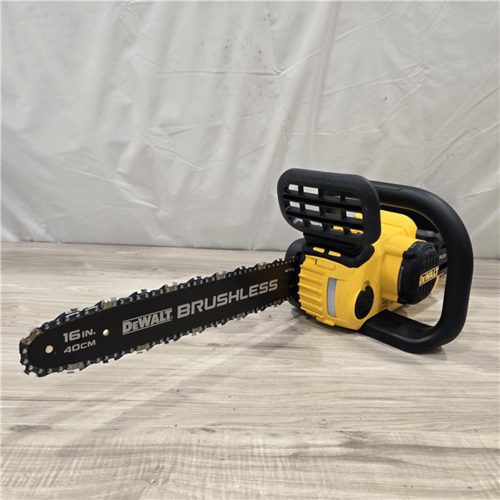 AS-IS DEWALT FLEXVOLT 60V MAX 16in. Cordless Chainsaw Kit