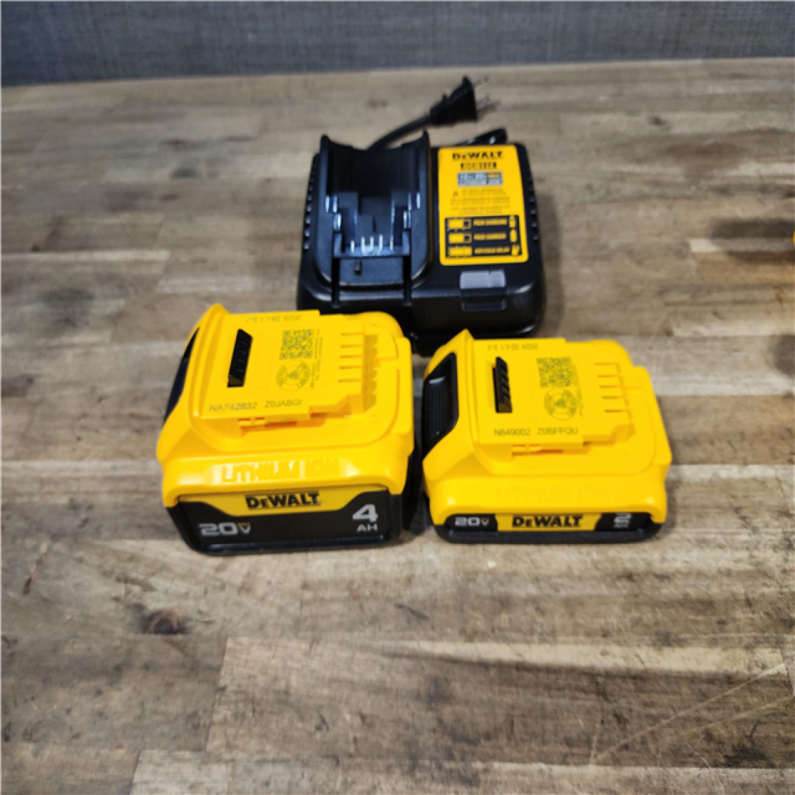 HOUSTON LOCATION - AS-IS DEWALT 3 TOOL COMBO KIT W/ (2) BATTERY & CHARGER