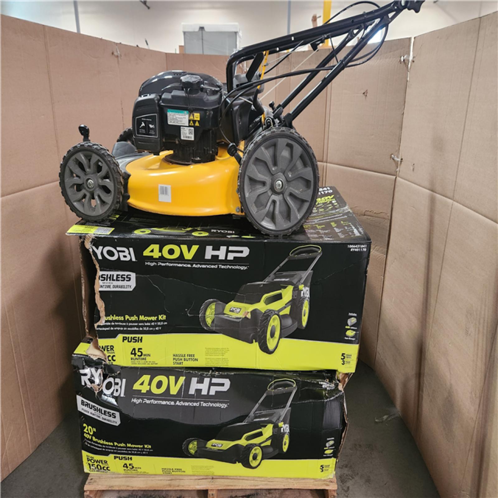 CALIFORNIA AS-IS OUTDOOR POWER EQUIPMENT
