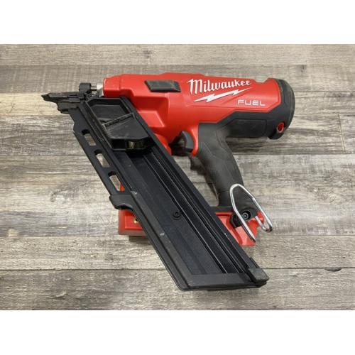 AS-IS Milwaukee  FUEL 3-1/2 in. 18-Volt 30-Degree Lithium-Ion Brushless Cordless Framing Nailer (Tool-Only)