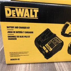 NEW- DEWALT 20V MAX Lithium-Ion Battery Kit