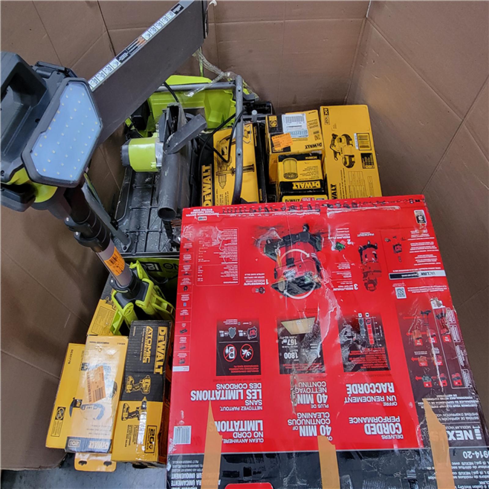 CALIFORNIA AS-IS TOOL PALLET