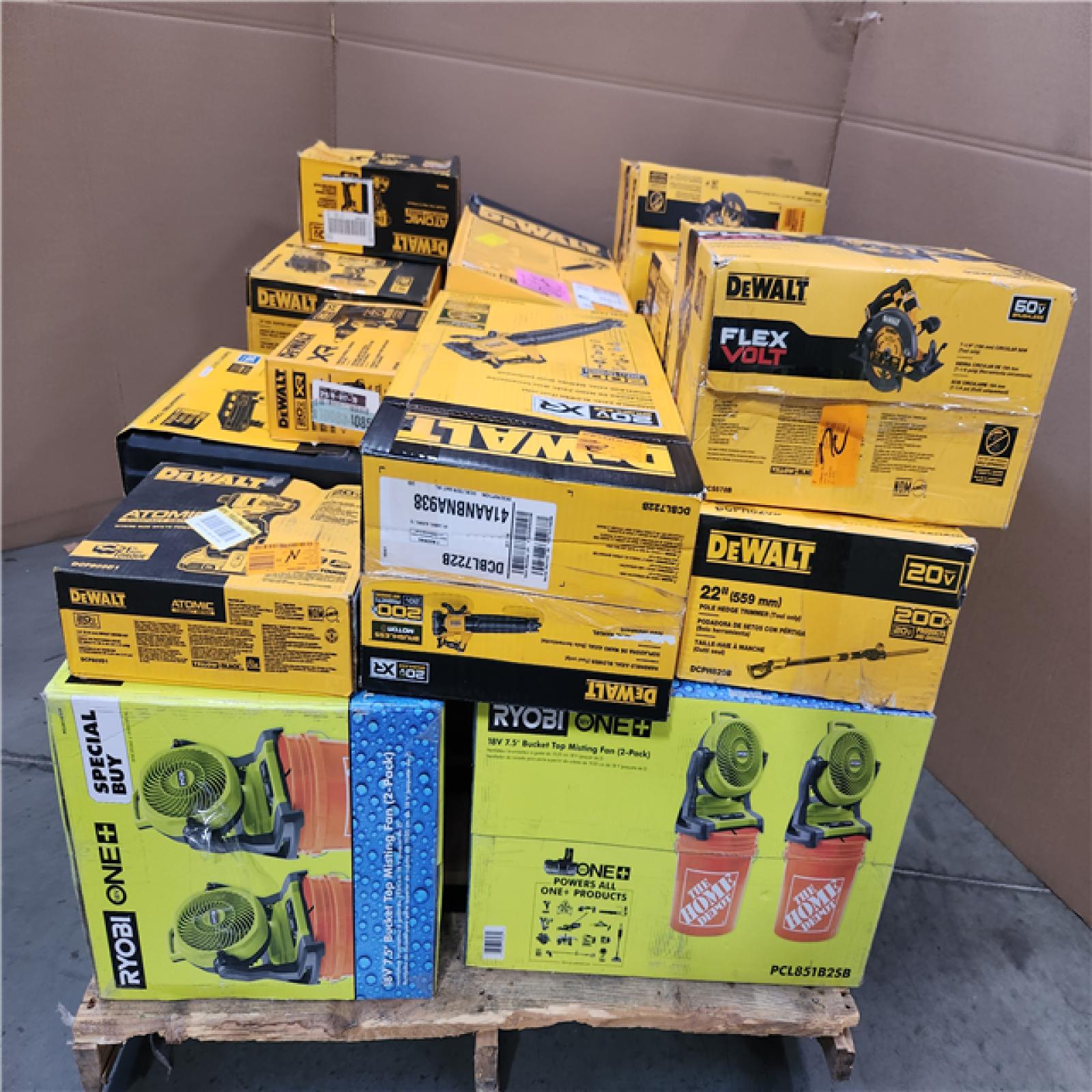 CALIFORNIA AS-IS TOOL PALLET