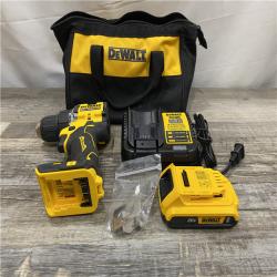 AS-IS DEWALT Atomic 20V Lithium-Ion Cordless Compact 1/2 in. Drill/Driver Kit