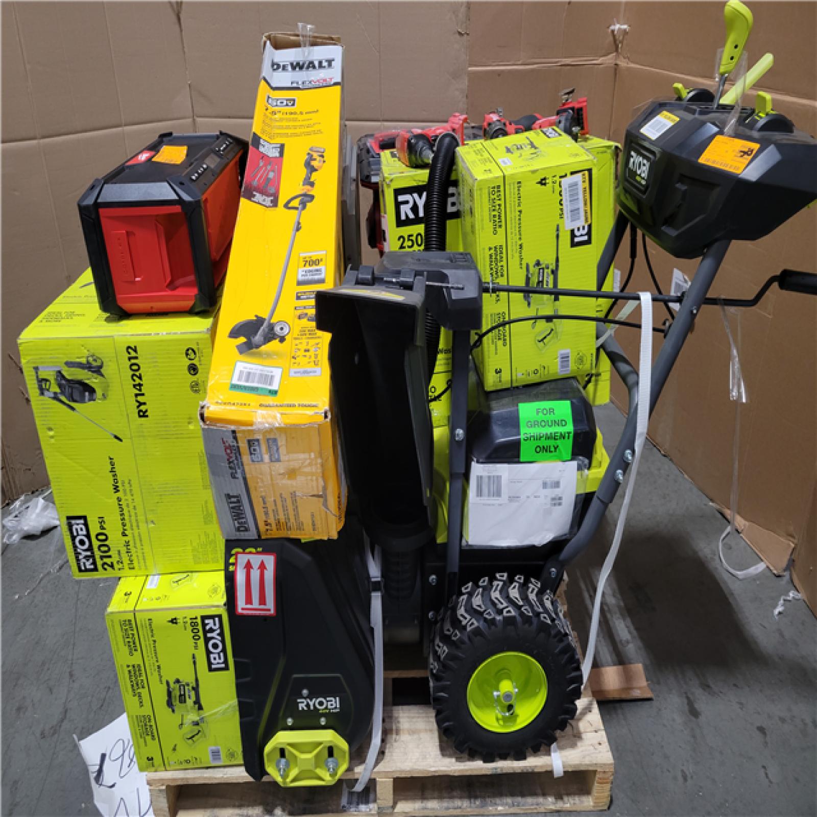 CALIFORNIA AS-IS TOOL PALLET