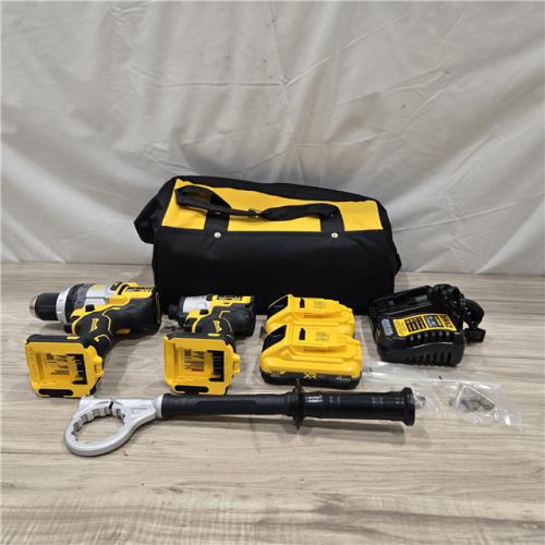 AS-IS DeWalt 20V MAX XR Cordless 2-Tool Hammer Drill and Impact Driver Kit
