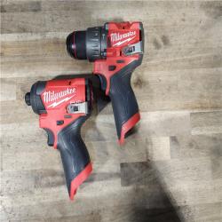 HOUSTON LOCATION - AS-IS Milwaukee 3497-22 12V Brushless Hammer Drill and Impact Driver Combo Kit