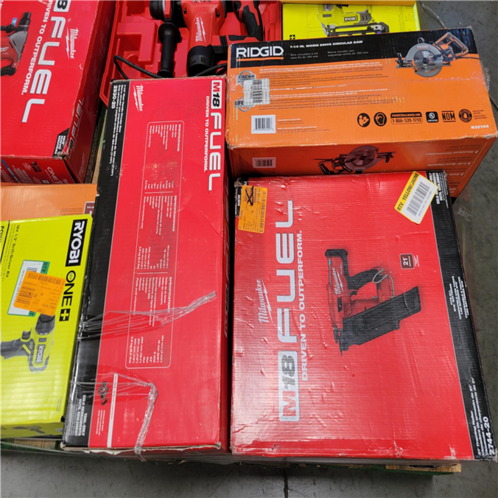 CALIFORNIA AS-IS TOOL PALLET