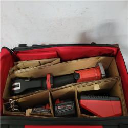 California NEW Milwaukee M18 12T Latched Linear Crimper Kit  Includes (2) Batteries  Charger & Bag
