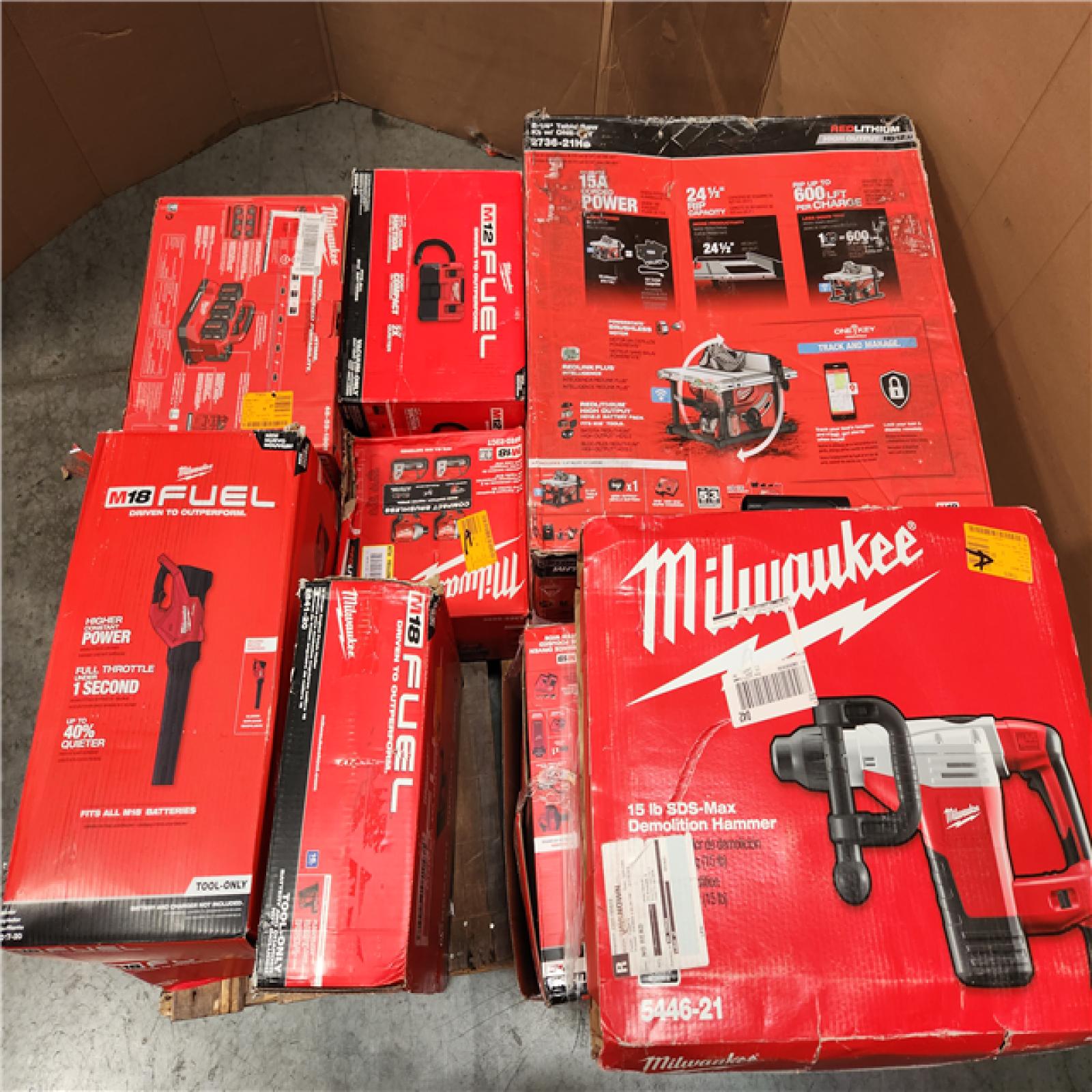 CALIFORNIA AS-IS TOOL PALLET