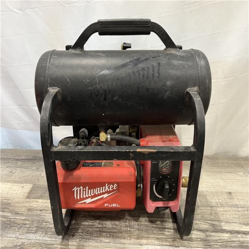 AS-IS Milwaukee FUEL 18-Volt Lithium-Ion Brushless Cordless 2 Gal. Electric Compact Quiet Compressor (Tool-Only)