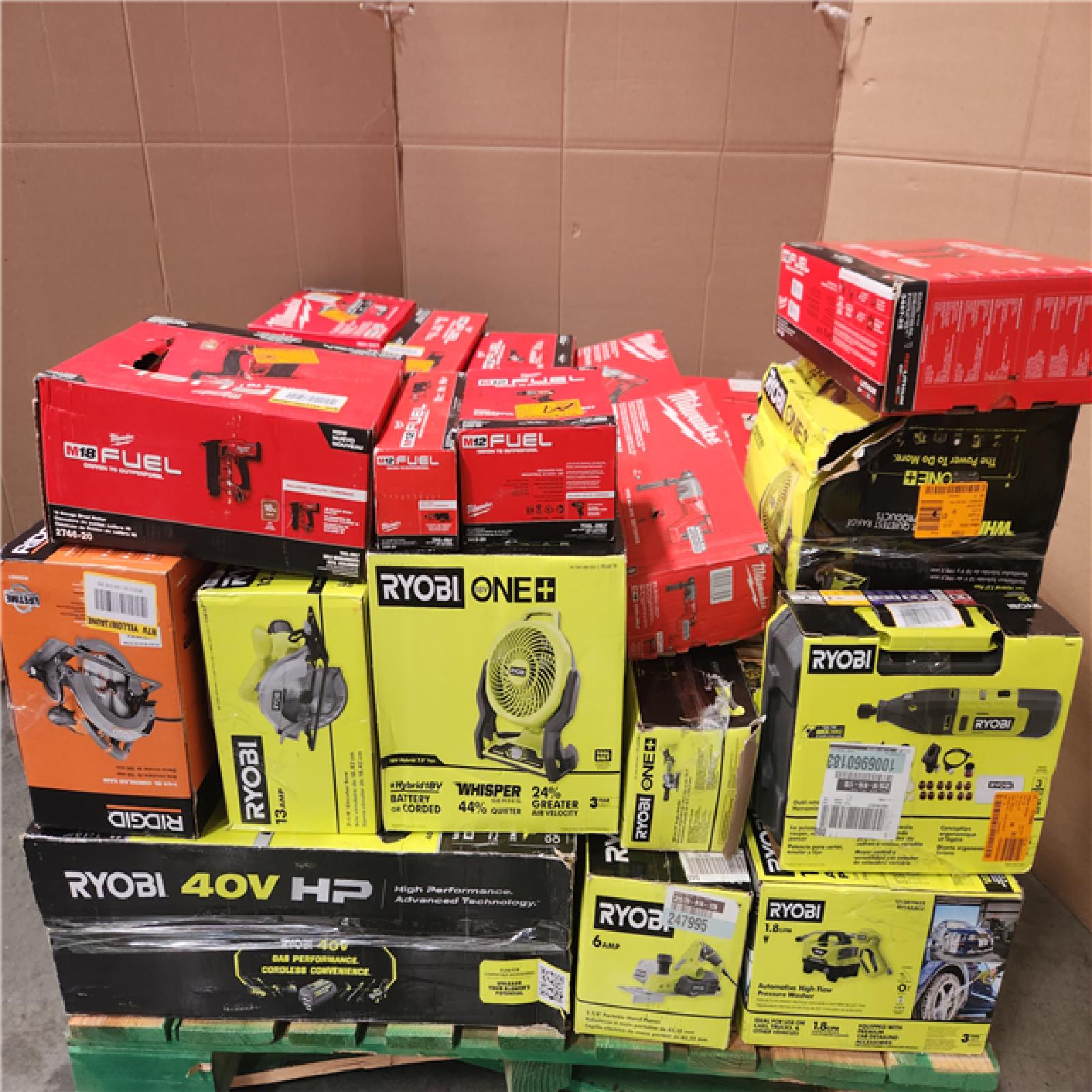 CALIFORNIA AS-IS TOOL PALLET
