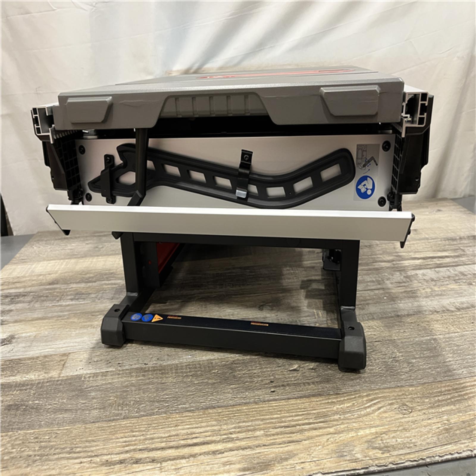 AS-IS Milwaukee FUEL ONE-KEY 18-Volt Lithium-Ion Brushless Cordless 8-1/4 in. Table Saw (Tool-Only)