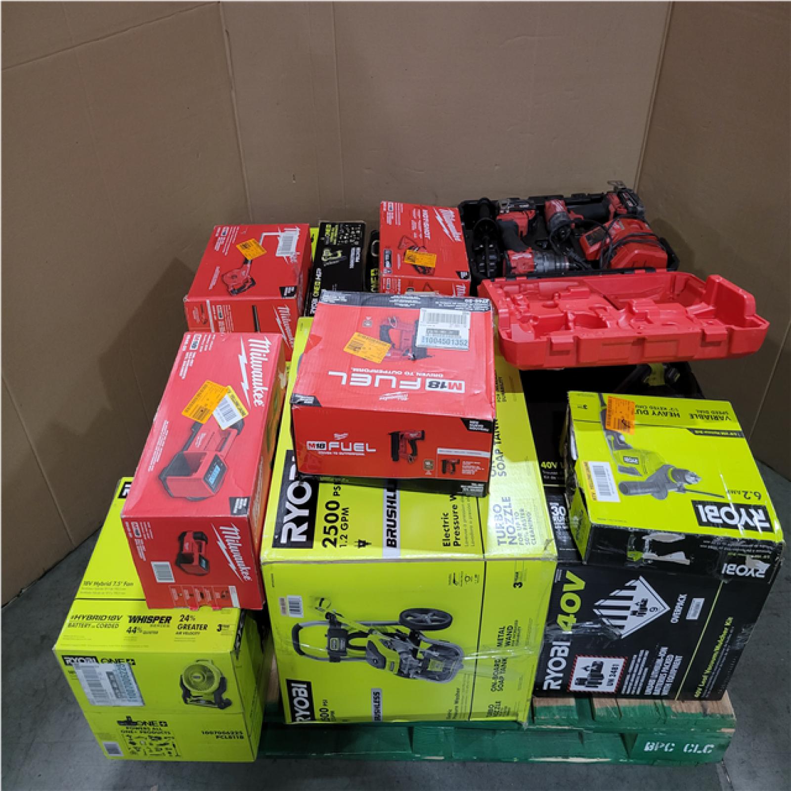 CALIFORNIA AS-IS TOOL PALLET