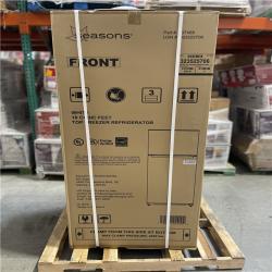 DALLAS LOCATION- Seasons ENERGY STAR 18cu.ft. 30in. Top-Freezer Refrigerator