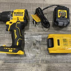 AS-IS DEWALT ATOMIC 20V Lithium-Ion Cordless 1/2 in. Hammer Drill Kit
