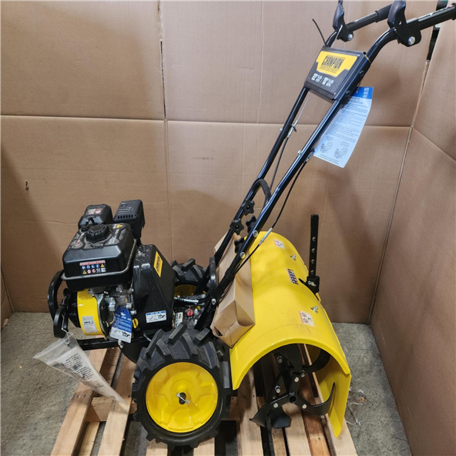 Phoenix Champion Power Equipment 22 in. Counter Rotating Gas Rear Tine Tiller with Self-Propelled Agricultural Tires