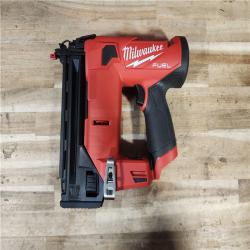 HOUSTON LOCATION - AS-IS Milwaukee  FUEL 12-Volt Lithium-Ion Brushless Cordless 18-Gauge 1-1/2 in. Compact Brad Nailer (Tool Only)