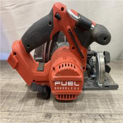AS-IS Milwaukee FUEL 18V Lithium-Ion Brushless Cordless 6-1/2 in. Circular Saw (Tool-Only)