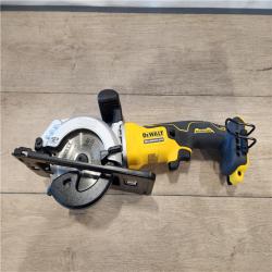AS-IS- DEWALT ATOMIC 20V MAX Cordless Brushless 4-1/2 in. Circular Saw (Tool Only)