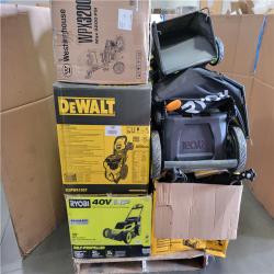 CALIFORNIA AS-IS OUTDOOR POWER EQUIPMENT