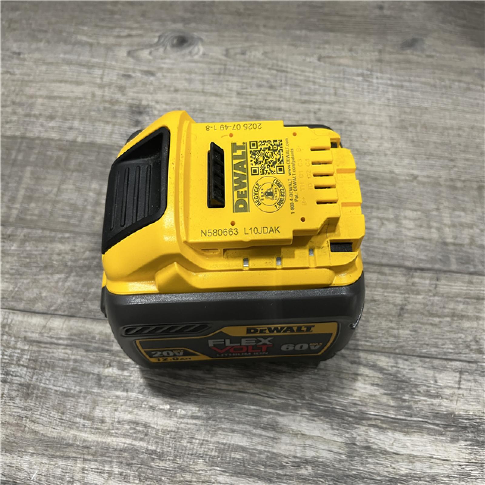 AS-IS DEWALT FLEXVOLT 20V/60V MAX Lithium-Ion 12.0Ah Battery