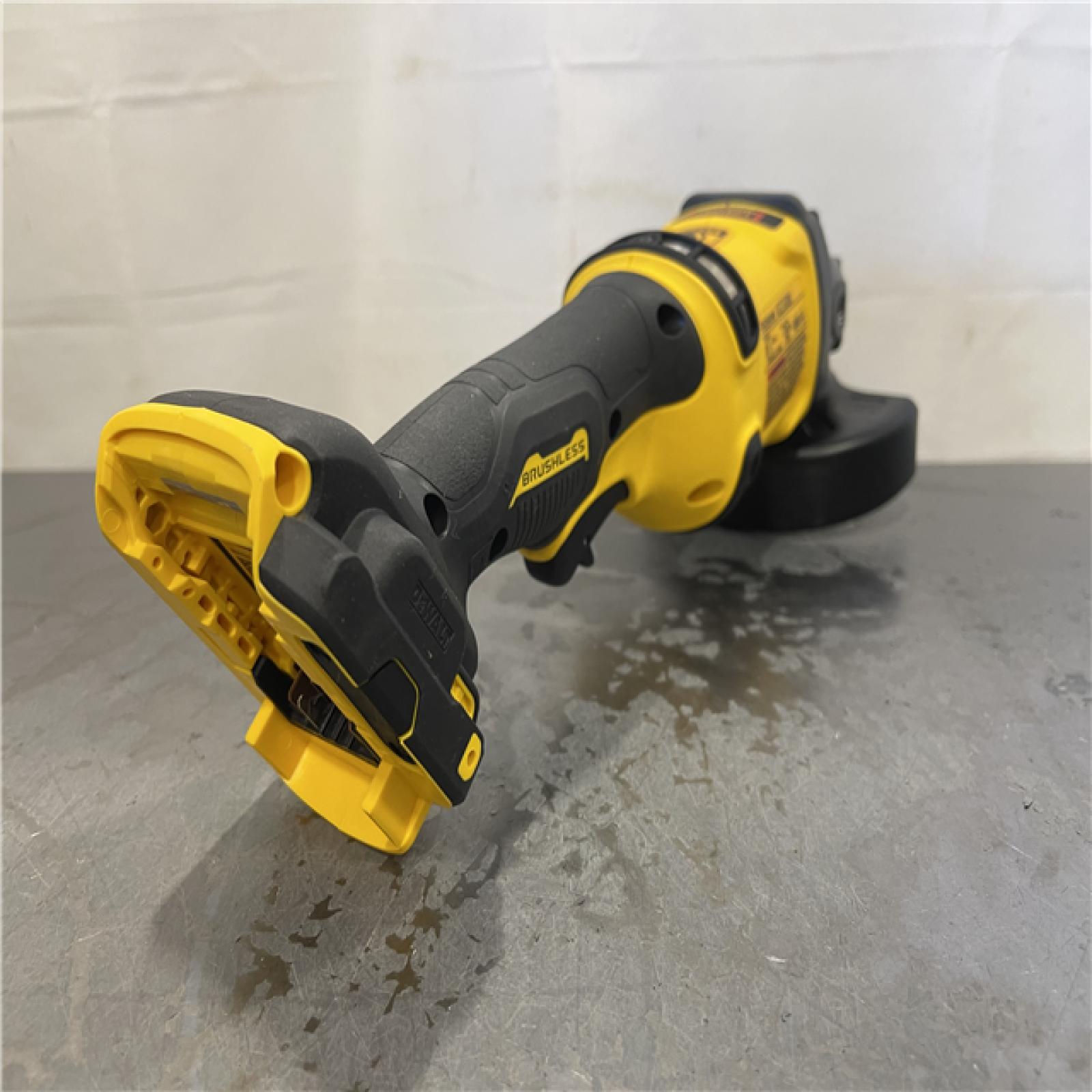 AS-IS - DEWALT FLEXVOLT 60V MAX Cordless Brushless 4.5 in. to 6 in. Small Angle Grinder with Kickback Brake