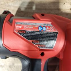 HOUSTON LOCATION - AS - IS Milwaukee FUEL 18-Volt Lithium-Ion Brushless Cordless 18-Gauge 1/4 in. Narrow Crown Stapler (Tool-Only)