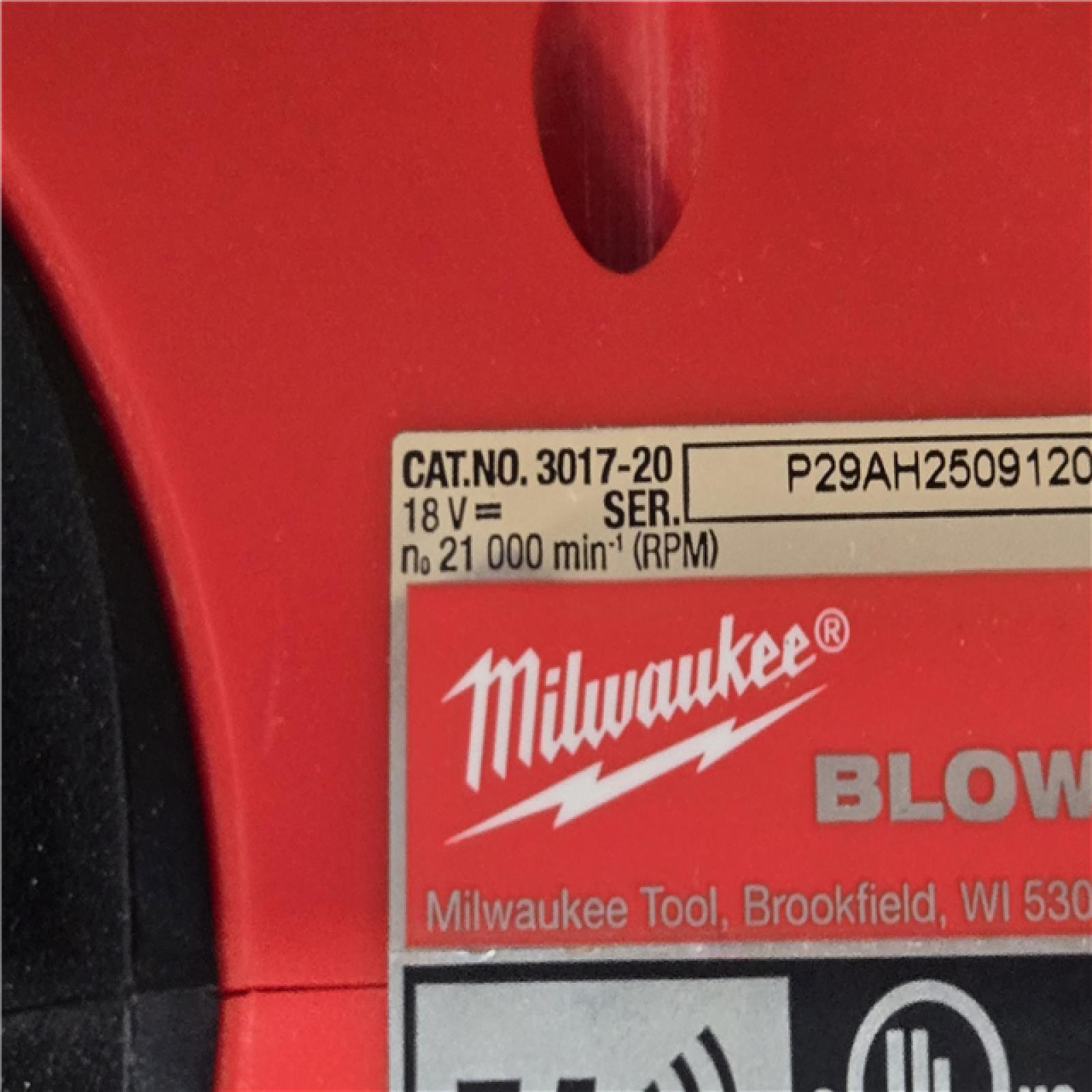 AS-IS Milwaukee FUEL 120 MPH 500 CFM 18V Cordless Handheld Blower (Tool-Only)