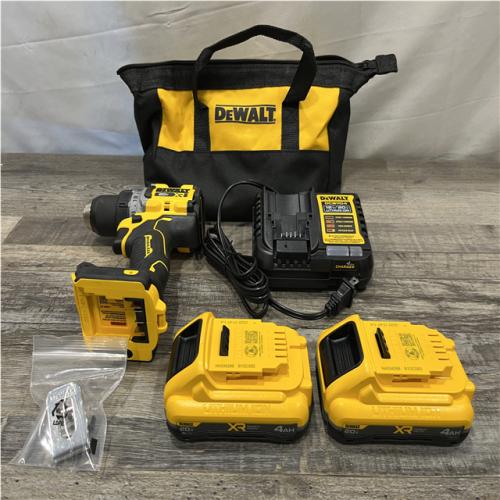 AS-IS DEWALT 20V XR Lithium-Ion Cordless Brushless 1/2 in. Drill/Driver Kit