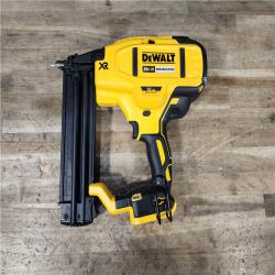 HOUSTON LOCATION - AS-IS DEWALT 20V MAX XR Lithium-Ion Electric Cordless 18-Gauge Brad Nailer (Tool Only)
