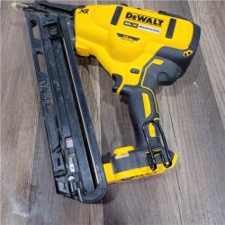 AS-IS DEWALT  Cordless 20V MAX XR Angled Finish Nailer (Tool Only)