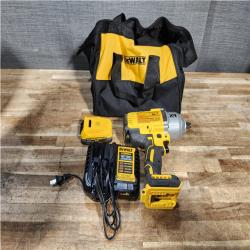 Houston Location AS-IS DEWALT 20V MAX Lithium-Ion Cordless 1/2 in. Impact Wrench Kit