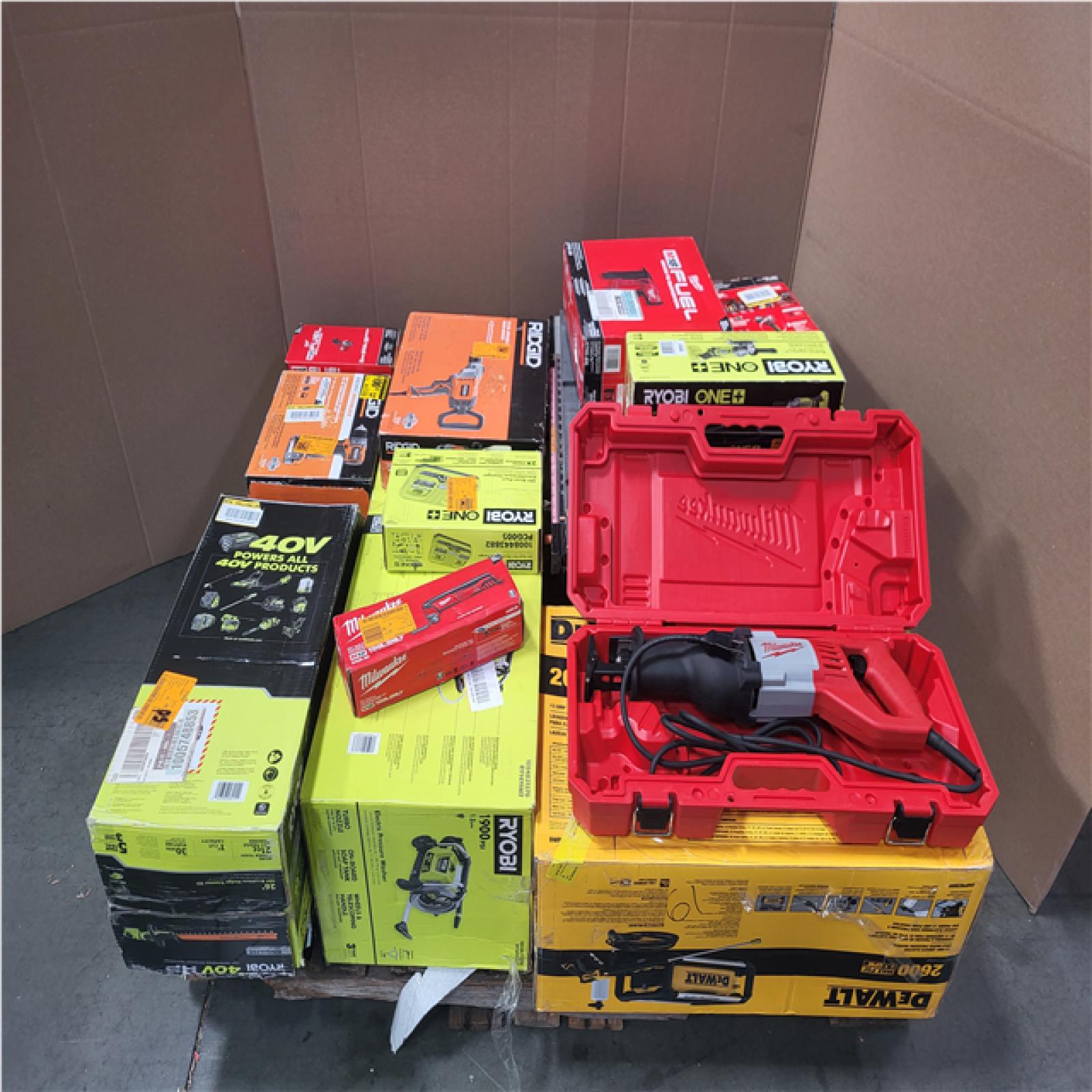 CALIFORNIA AS-IS TOOL PALLET