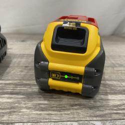 AS-IS DEWALT FLEXVOLT 20V/60V MAX Lithium-Ion 6.0Ah Battery Pack with 6 Amp Output Charger