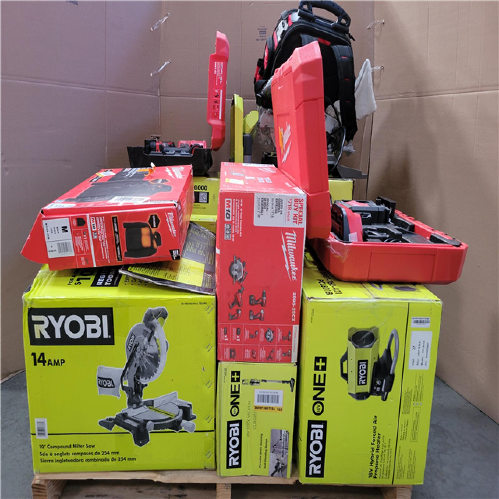 CALIFORNIA AS-IS TOOL PALLET