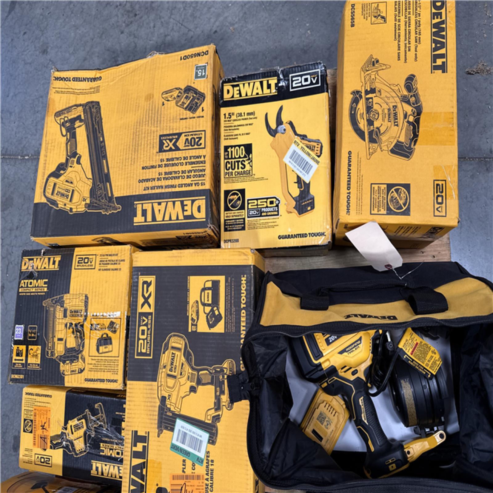 California AS-IS Tool Pallet