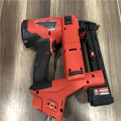 AS-IS Milwaukee FUEL 18-Volt Lithium-Ion Brushless Cordless 18-Gauge 1/4 in. Narrow Crown Stapler (Tool-Only)