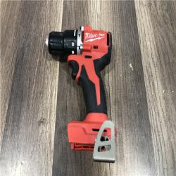 AS-IS Milwaukee 18V Lithium-Ion Brushless Cordless 1/2 in. Compact Hammer Drill/Driver (Tool-Only)