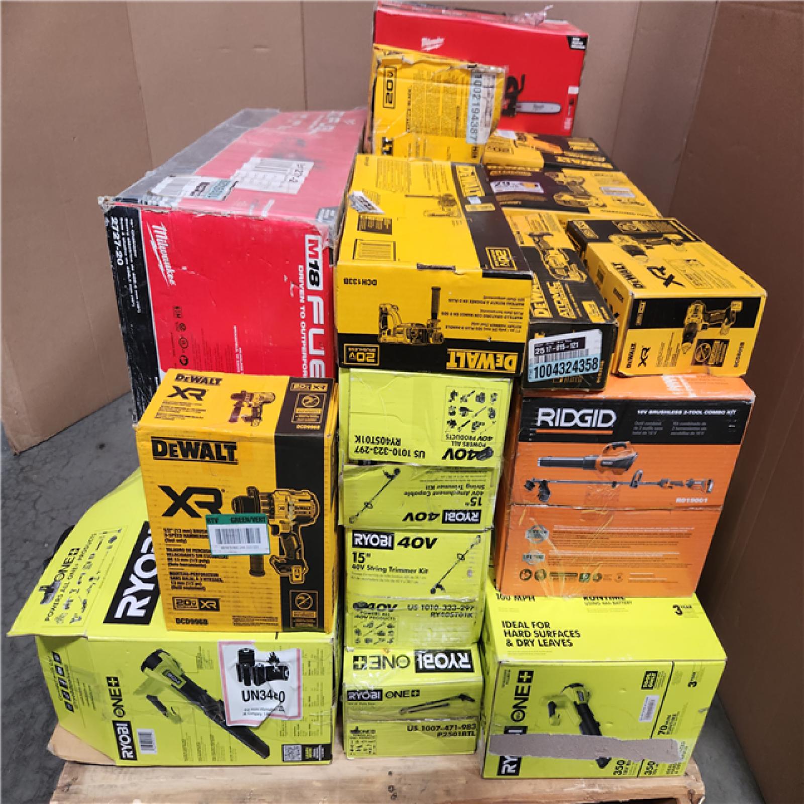 CALIFORNIA AS-IS TOOL PALLET