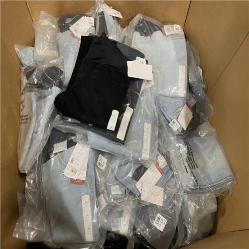 DALLAS LOCATION - BULLSEYE MIXED SIZES ISABEL MATERNNITY JEANS (200 UNITS)