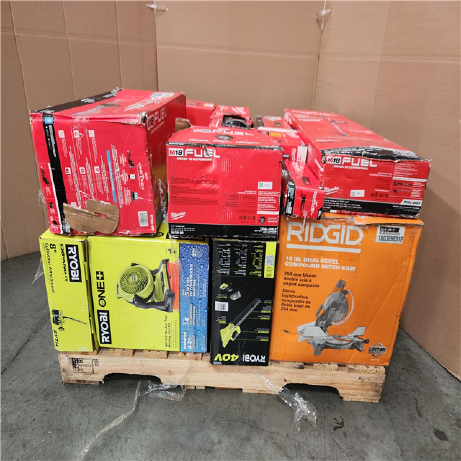 CALIFORNIA AS-IS TOOL PALLET