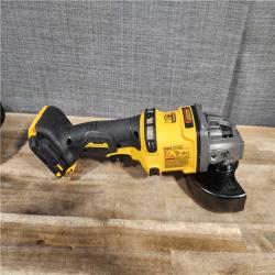 HOUSTON LOCATION - AS-IS DeWalt FLEXVOLT 60V Cordless 4-1/2 to 6 in. Grinder Kit (Battery & Charger)