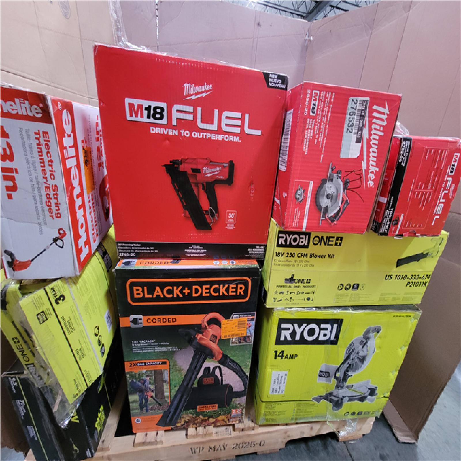 CALIFORNIA AS-IS TOOL PALLET