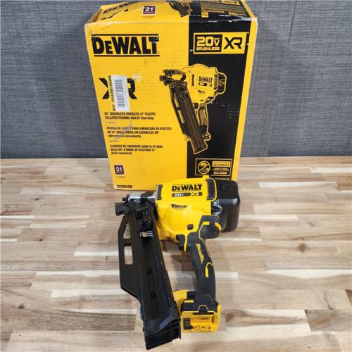 HOUSTON LOCATION - AS-IS DEWALT 20-Volt 21° Cordless Framing Nailer (Tool-Only)