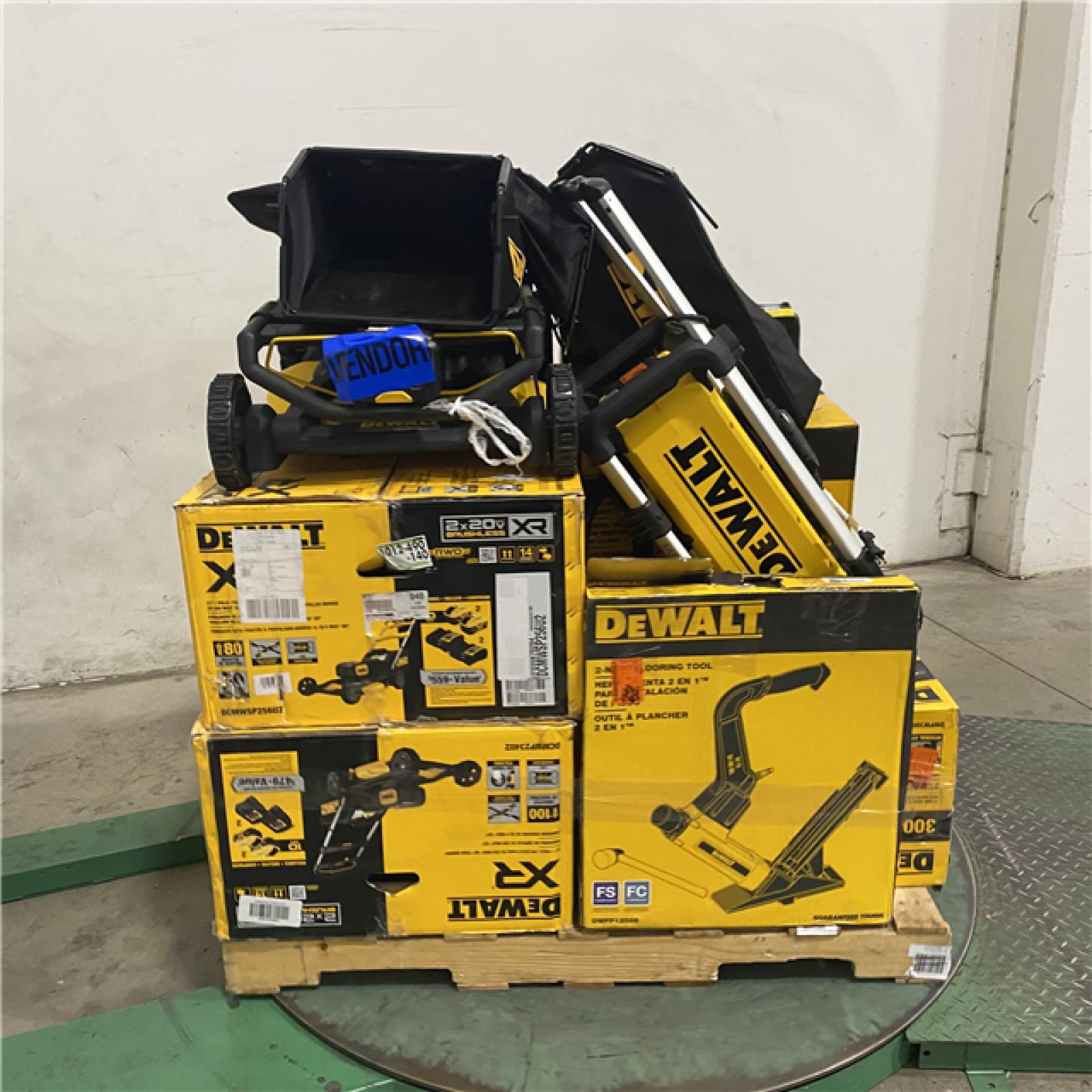 Dallas Location - As-Is DEWALT Tool Pallet