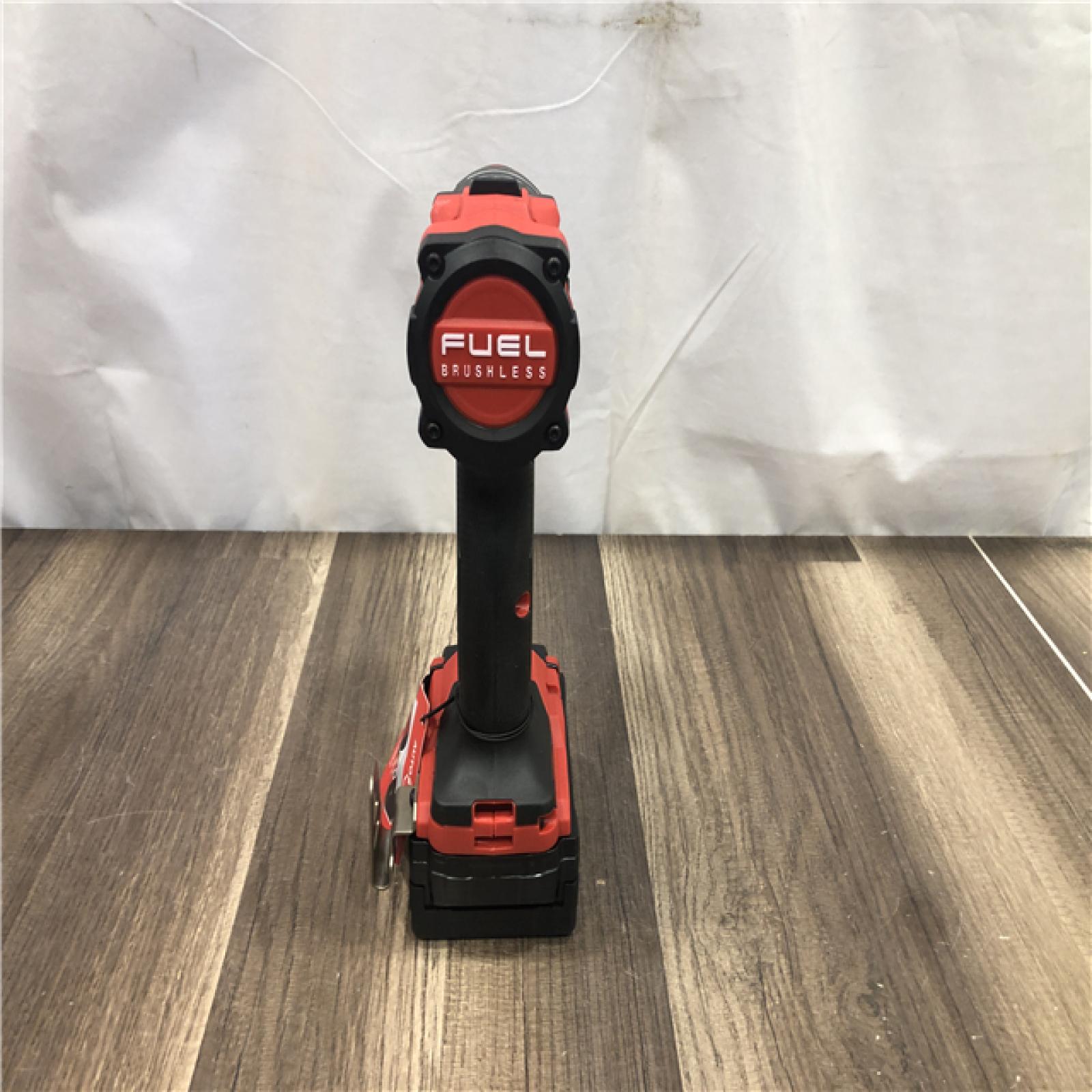 AS-IS Milwaukee FUEL 18V Lithium-Ion Brushless Cordless 1/2 in. Hammer Drill Driver Kit