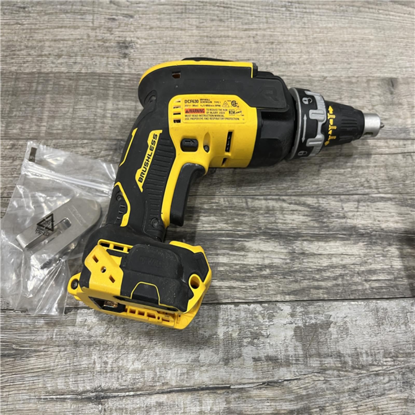 AS-IS DEWALT XR 20V MAX Lithium-Ion Cordless Brushless Screw Gun (Tool Only)