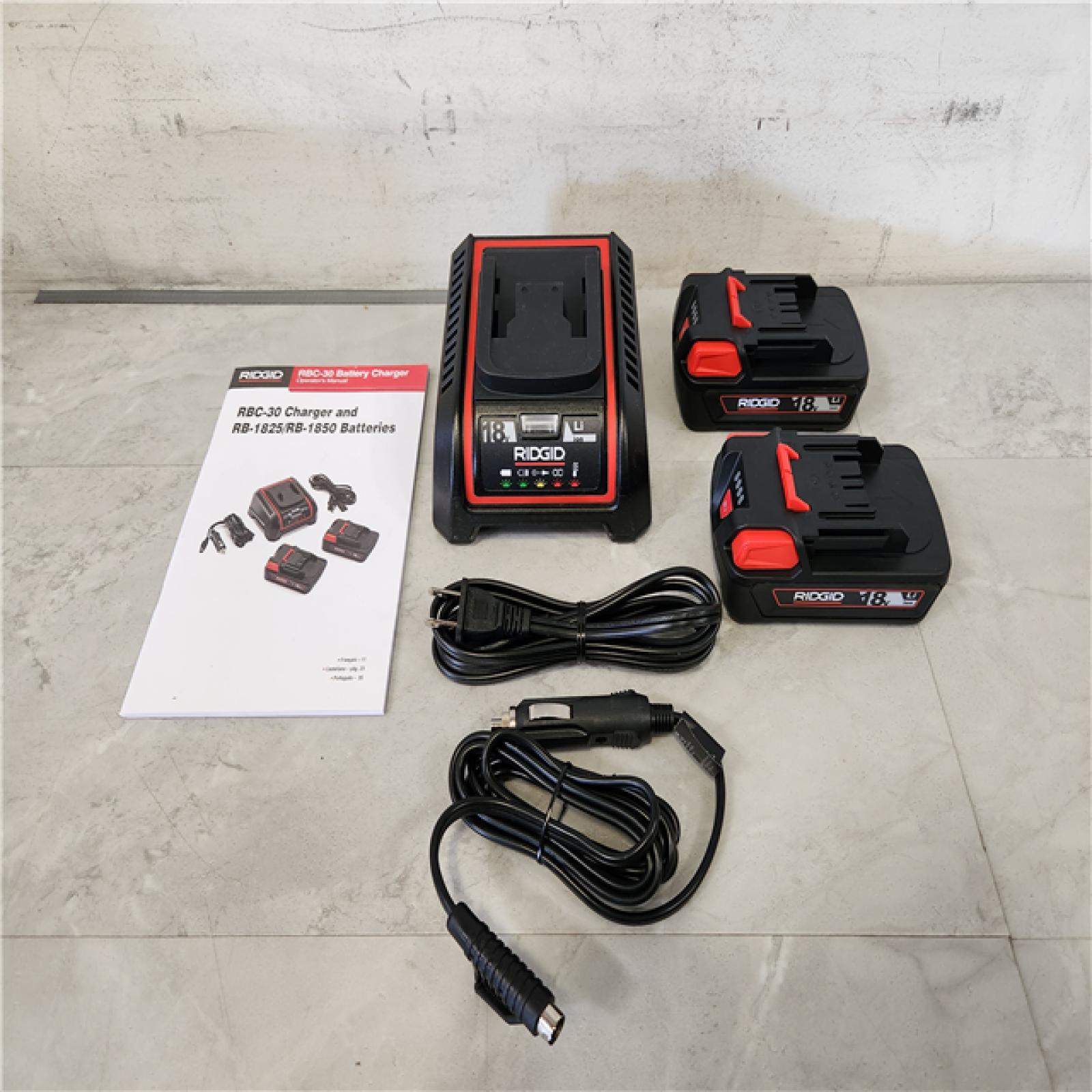 Phoenix NEW Rigid Combo SeekTech ST-305 5-Watt Line Transmitter With 2 18 V Batteries and Charger